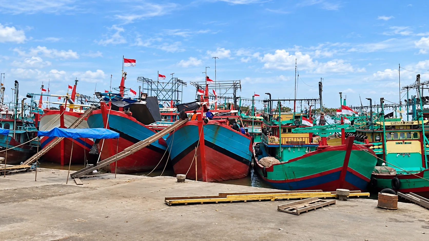 Fishing fleet